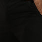 Men's Black Mirror Indo Western Sherwani With Pant Set