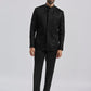 Men's Black Silk Blend Jodhpuri Pyjama Set