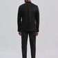 Men's Black Silk Blend Jodhpuri Pyjama Set