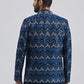 Men's Blue Silk Blend Jodhpuri