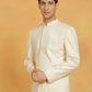Men's Cream Cotton Linen Jodhpuri
