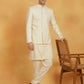Men's Cream Cotton Linen Jodhpuri
