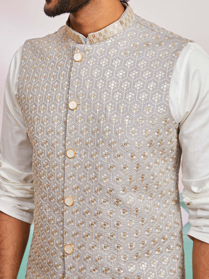 Men's Gray - Nehru Jacket
