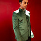Men's Green Velvet Jodhpuri