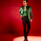 Men's Green Velvet Jodhpuri