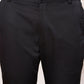 Men's Navy Blue Silk Blend Indowestern And Pant Set