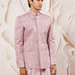 Men's Pink Silk Blend Jodhpuri