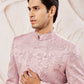 Men's Pink Silk Blend Jodhpuri