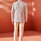 Men's Purple Silk Blend Jodhpuri Pyjama Set
