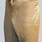Men's Rose Gold And Gray Viscose Sherwani Set