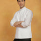 Men's White - Nehru Jacket