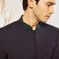 Men's Silk Blend Indo Western Kurta