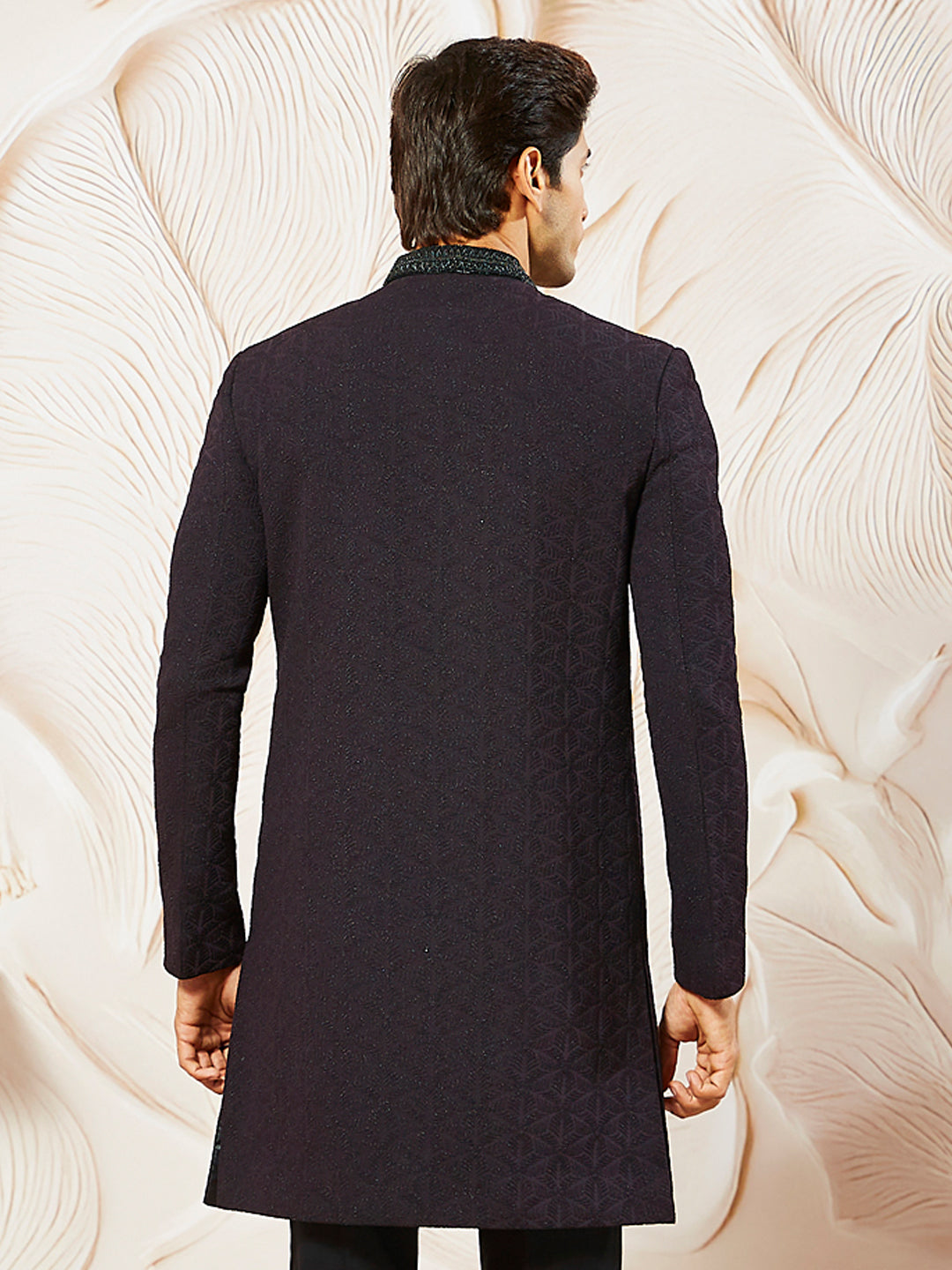 Men's Silk Blend Indo Western Kurta