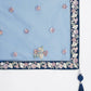 Navy blue Net Sequins and thread embroidery Semi-Stitched Lehenga choli &amp; Dupatta
