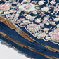 Navy blue Net Sequins and thread embroidery Semi-Stitched Lehenga choli &amp; Dupatta