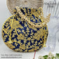 Handmade Gold Embroided Potli