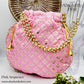 Handmade Sequenced Wedding Potli