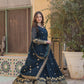 Premium Designer Readymade Teal Gown