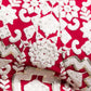 Attractive Red Thread Work Georgette Sangeet Wear Lehenga Choli