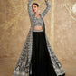 Sequins Work Jacket Style Georgette Lehenga
