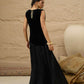 Embroidered Round Neck Top With Skirt Co-Ords Set