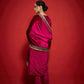 Embroidered Velvet Dupatta with Zari