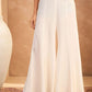Floral Embroidered Sequinned Straight Kurti with Palazzo