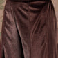 Floral Embroidered Thread Work Velvet Kurti With Trousers