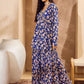 Floral Printed Anarkali Kurta With Sharara