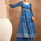 Floral Printed Anarkali Kurta with Palazzos