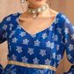 Floral Printed Anarkali Kurta with Palazzos