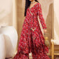 Floral Printed Anarkali Kurta with Palazzos