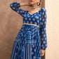 Floral Printed Anarkali Kurta with Palazzos