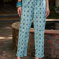 Floral Printed Gotta Patti Pure Cotton Kurta With Trousers & Dupatta