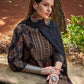 Floral Printed Mandarin Collar Pure Cotton Kurta With Palazzos & Dupatta