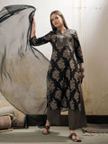 Floral Printed Mandarin Collar Pure Cotton Kurta With Trousers & Dupatta