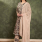 Floral Printed Pure Cotton Kurta With Trousers & Dupatta