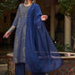 Floral Printed Round Neck Pure Cotton Kurta With Trousers & Dupatta