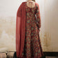 Floral Printed Round Neck Pure Cotton Kurta With Trousers & Dupatta