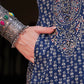 Floral Printed Round Neck Pure Cotton Kurta With Trousers & Dupatta