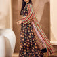 Floral Printed Sequinned V-Neck Ready to Wear Lehenga Choli