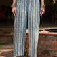 Floral Printed V-Neck Empire Pure Cotton Kurta With Trousers & Dupatta