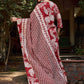 Floral Printed V-Neck Pure Cotton Straight Kurta With Trousers & Dupatta