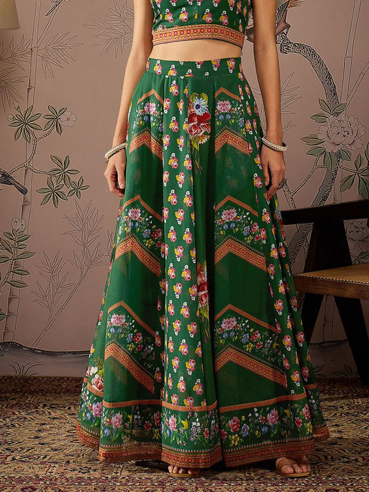 Printed Ready to Wear Lehenga & Choli