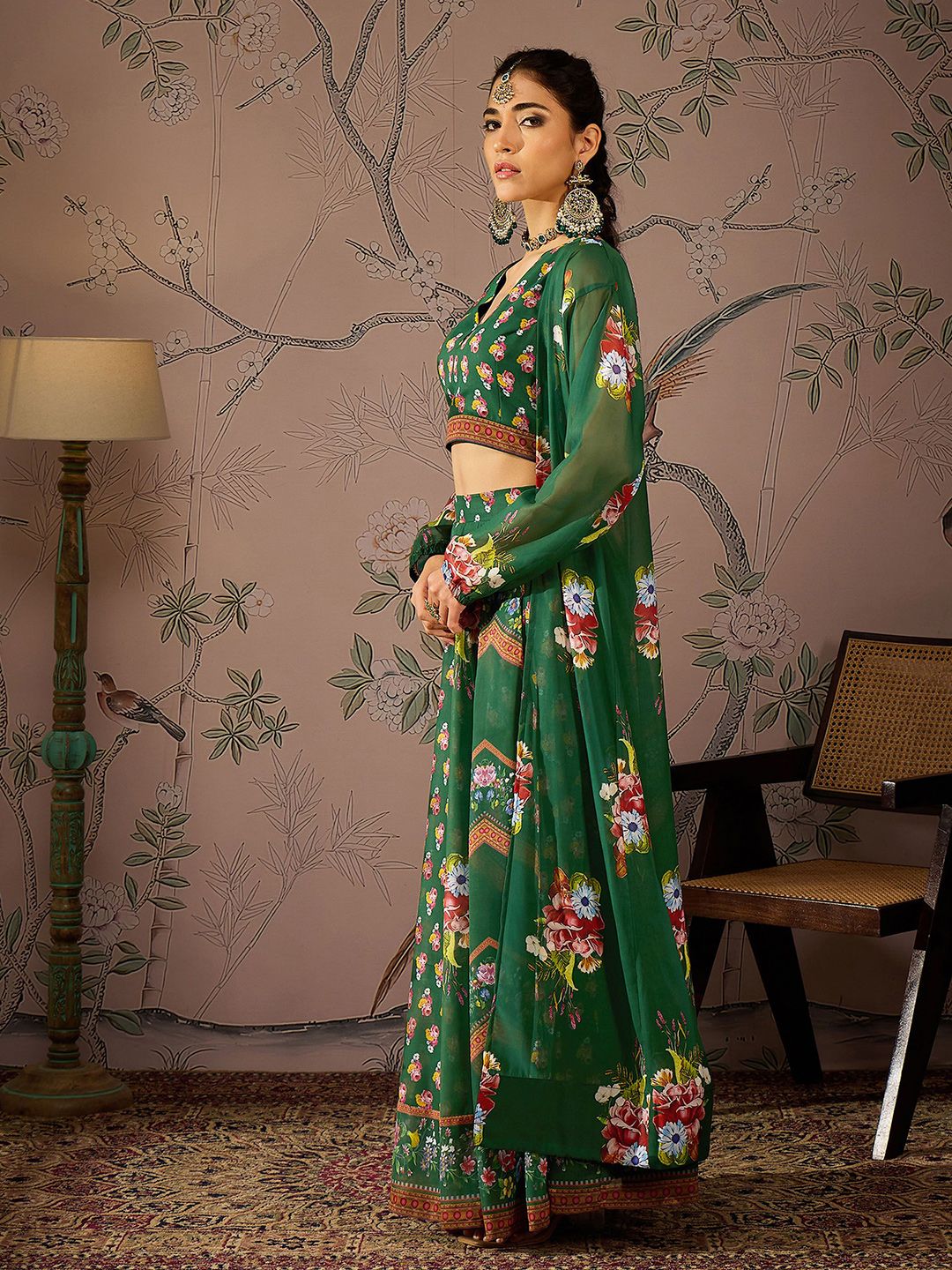 Printed Ready to Wear Lehenga & Choli