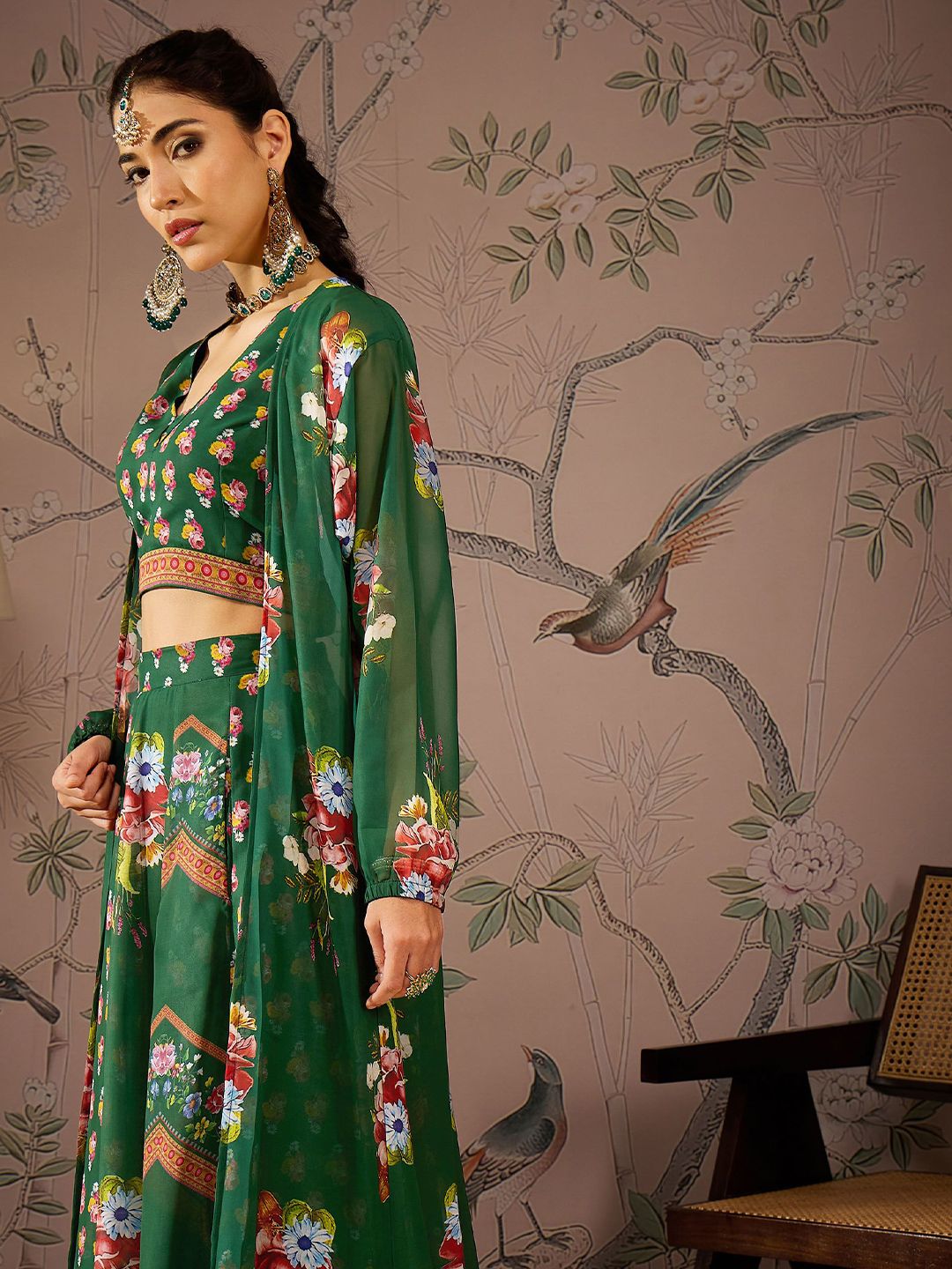 Printed Ready to Wear Lehenga & Choli