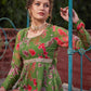 Women Abstract Printed Anarkali Kurta