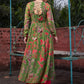 Women Abstract Printed Anarkali Kurta