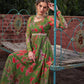 Women Abstract Printed Anarkali Kurta