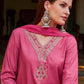 Women Embroidered Palazzos & With Dupatta Kurta Sets